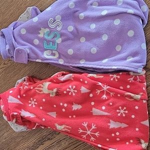 12 month girls footed jammies